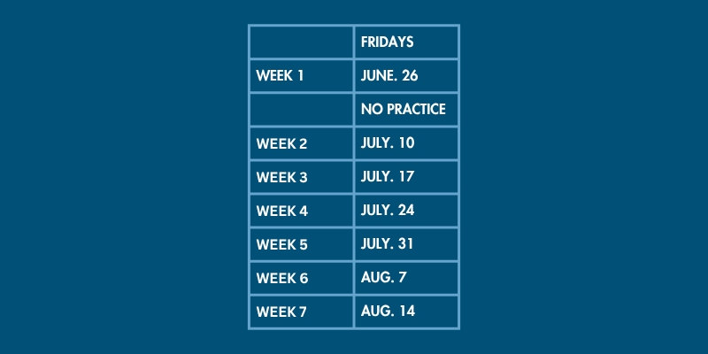 FRIDAY SUMMER 2026