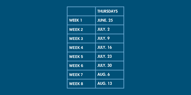 THURSDAY SUMMER 2026